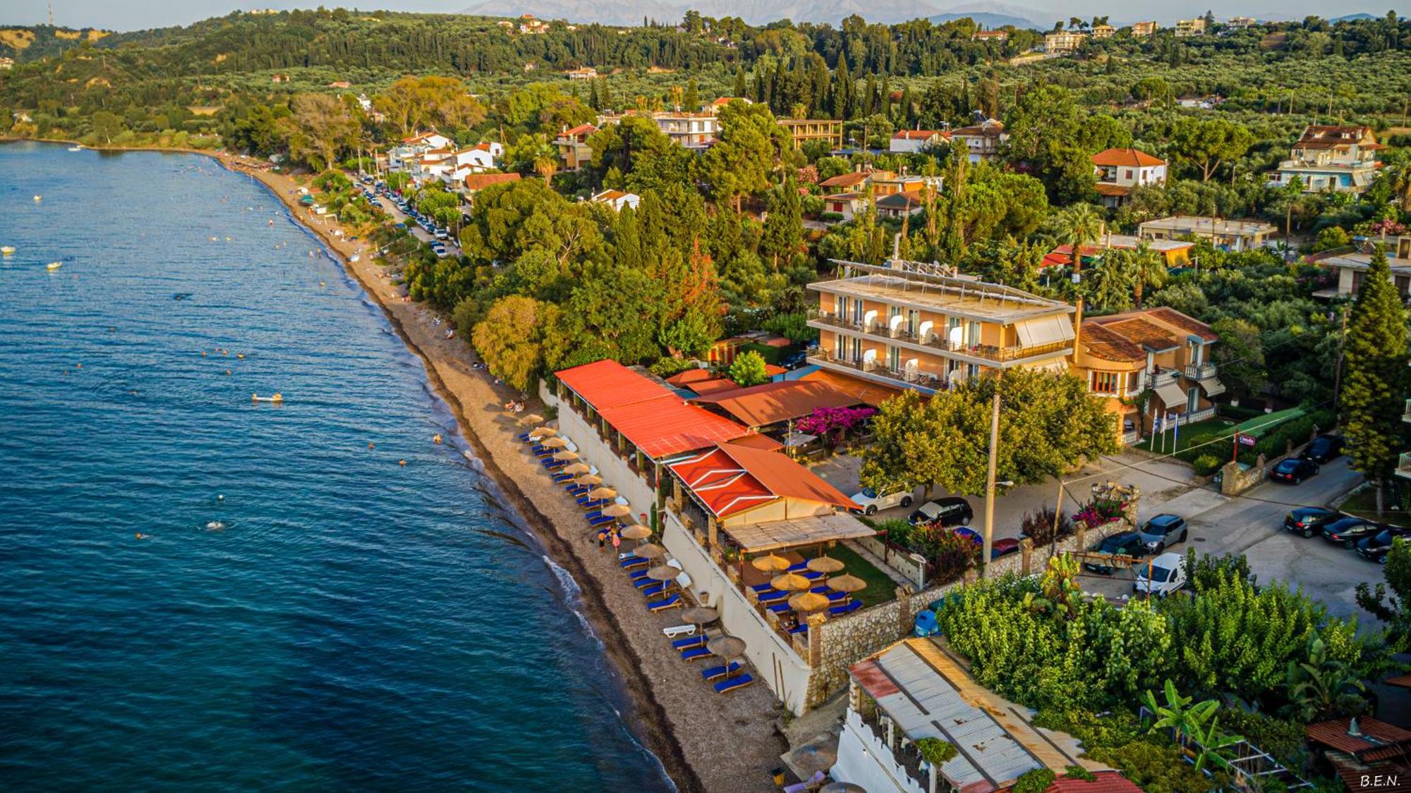 Castella Beach Hotel Alissos Eksteriør billede